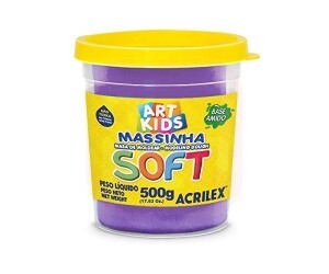 Massa de Modelar 150g Soft Violeta - Acrilex