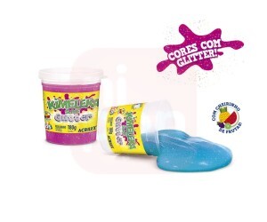 Slime Kimeleka 180g Glitter - Acrilex