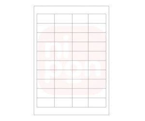 Etiqueta Branca A4 10 Folhas