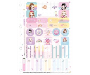 Bloco de Fichário Jolie 80 Folhas - Tilibra