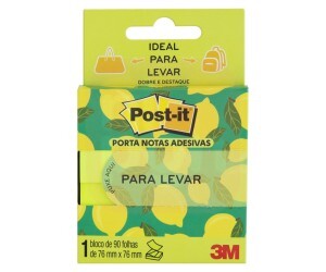 Post-it Para Levar na Bolsa Verde 76x76 90fls