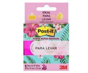 Post-it Para Levar Rosa 76x76 90fls