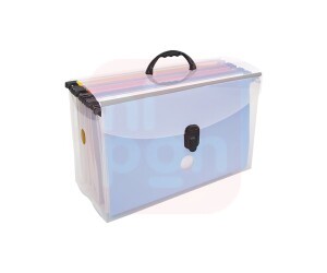 Maleta Arquivo c/ 10 Pastas Suspensas Coloridas - Dello