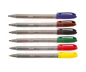 Caneta Retroprojetor 2.0mm 6 Cores - Pilot