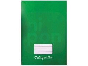 Caderno Caligrafia Vertical 48 Folhas Verde - Tamoio