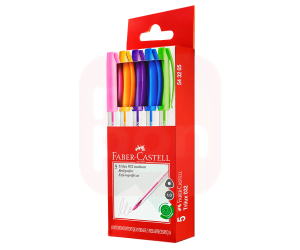 Kit Caneta Trilux 032 Medium - 5 Cores