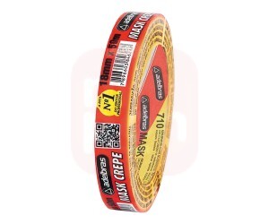 Fita Crepe 710 Mask 18mm X 50m - Adelbras