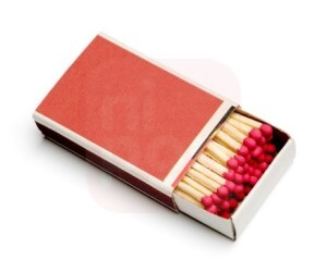 Caixa de Fósforo 40 UND