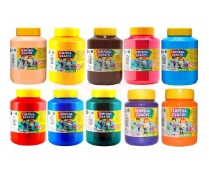 Tinta Guache 500ml - CORES