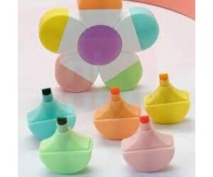 Kit Marca Texto Spinner Florzinha Kawaii Fofinho