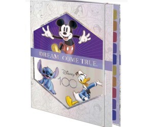 Fichário Universitário com fechamento em elástico Disney 100