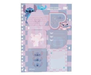 Acessório para caderno smart disney stitch com 6 bloquinhos dac