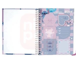 Acessório para caderno smart disney stitch com 6 bloquinhos dac