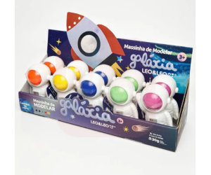 Massa de Modelar Galáxia Astronauta Leoarte