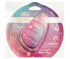 Corretivo em Fita Doodles Tilibra