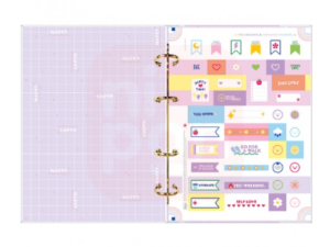 Planner Argolado 17,7 x 24 cm Happy 90 G 2024