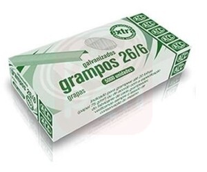 Grampo 26/ 6 C/ 5000 Aço Galvanizado - ACC