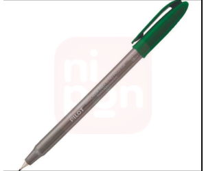 Caneta Marcador p/  Retro Projetor Verde Ponta Fina 1.0 Pilot