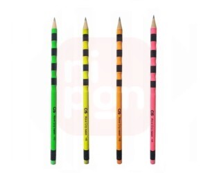 Lapis N2 HB c/ Borracha Wave Grip Neon CIS