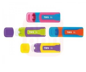 Caneta Borracha com Refil Tris Fit