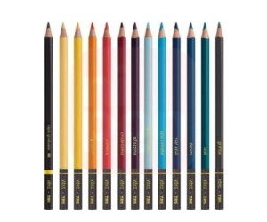 Lápis de Cor 12 Cores Vibes Tons Boho Chic - Tris