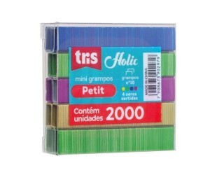 Grampo N-10 Colorido C/2000