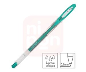 Caneta Signo Noble Metal Verde