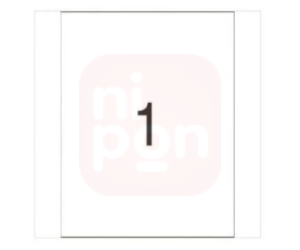 Etiqueta Branca A-4 10Fls