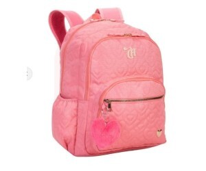 Mochila Grande Capricho Crush Turquesa - Sestini
