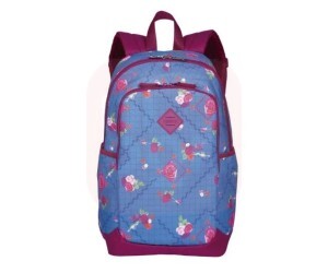 Mochila Magic Rosas Azul – Sestini