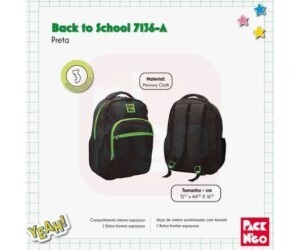 Mochila Packn’Go Back to School – Masculina 