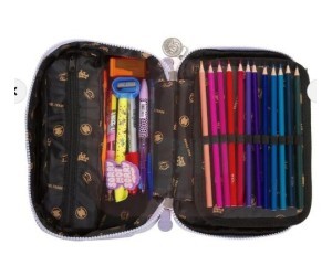 Estojo Box Especial Paul Frank Roxo – Lilás Metálico