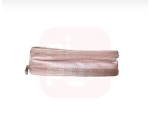 Estojo Escolar 2 Zíper PVC Metalizado Rose Gold – VMP