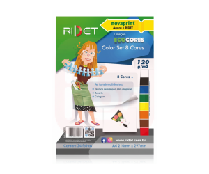 Bloco EcoCores A4 12 Cores 24 Folhas
