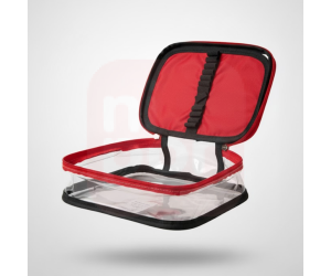 Estojo Box Super Clean 24Lápis Vermelho - Snaker