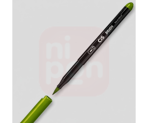 Caneta Marcador Brush Aquarelável CIS - Verde limão
