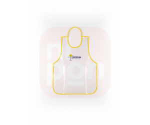 Avental Escolar de Plástico Personalizado