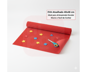 Eva Atoalhado Vermelho