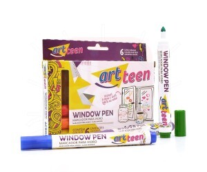 Caneta Para Vidro Window Pen 6 Cores