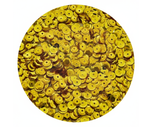 Lantejoula Escolar Dourada