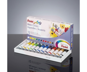 Aquarela Water Colors 12 Cores - Pentel