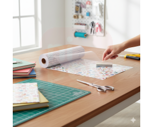 Contact Transparente Adesivo Meio Metro