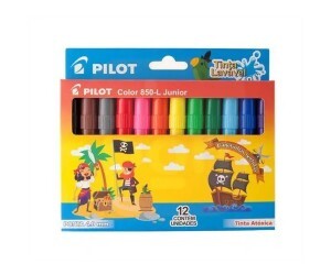 Canetinha 12 Cores Jumbo 850-L Junior - Pilot