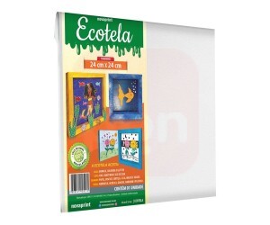 Tela para Pintura Artistica - EcoTela 24X24cm