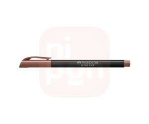 Caneta Pincel Super Soft Marron - Faber Castel